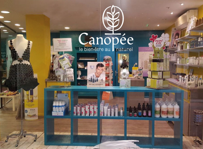 Notre boutique Canopée à Perpignan quai Vauban galerie rive gauche Notre boutique Canopée à Perpignan