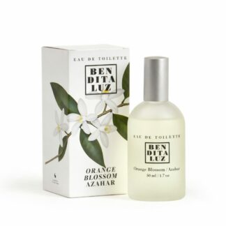 Eau de toilette fleur d’oranger Benditaluz 50 ml – parfum naturel apaisant flacon et boîte-50ml